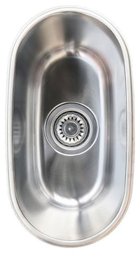 Italia Kitchen Series 7" Undermount Stainless Steel Bar Sink