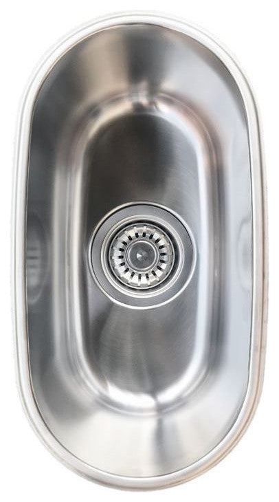 Italia Kitchen Series 7" Undermount Stainless Steel Bar Sink