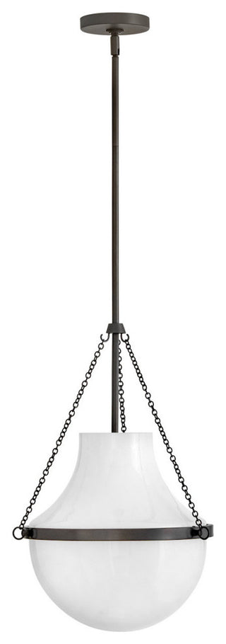 Hinkley Collins Medium Pendant, Black Oxide