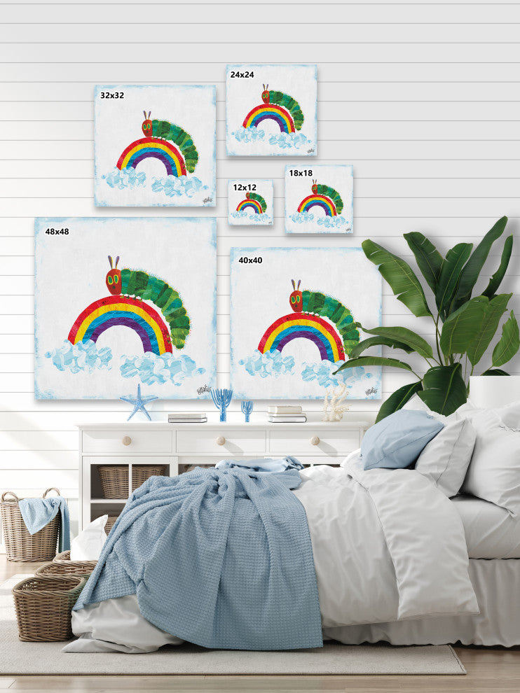 "Over the Rainbow" Painting Print on Wrapped Canvas, 32x32