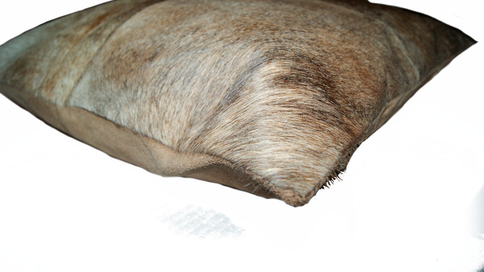 18"x18" Torino Quattro Pillow, Classic Brindle