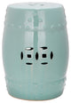Safavieh Modern Ming Garden Stool, Light Aqua