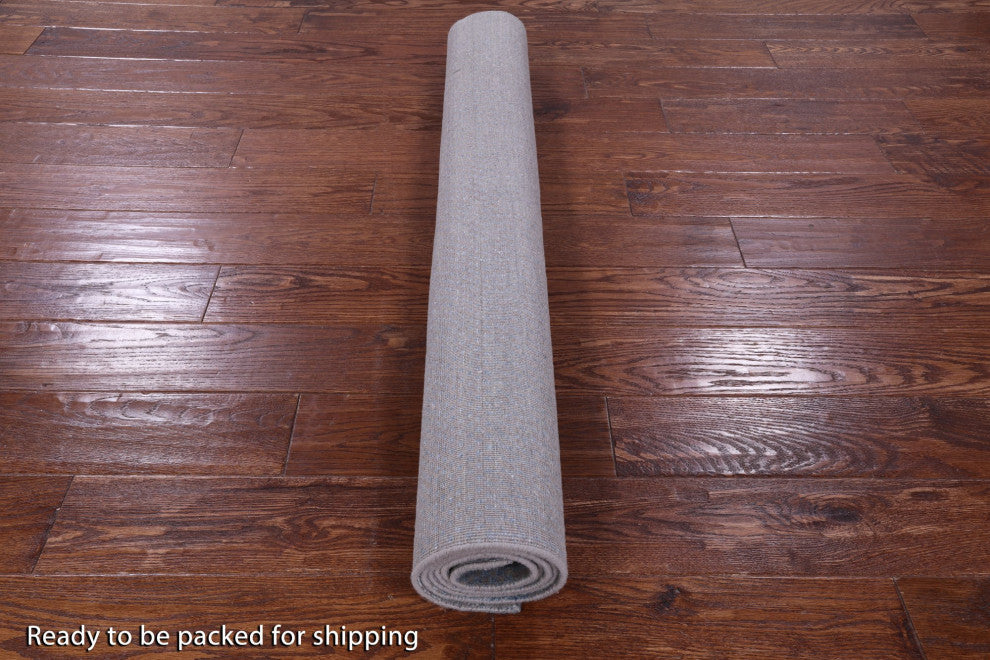 Handmade Savannah Grass Wool and Silk Rug 3' 11" X 6' 2" Q11545
