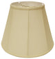 14" Antique White Slanted Empire Monay Shantung Lampshade