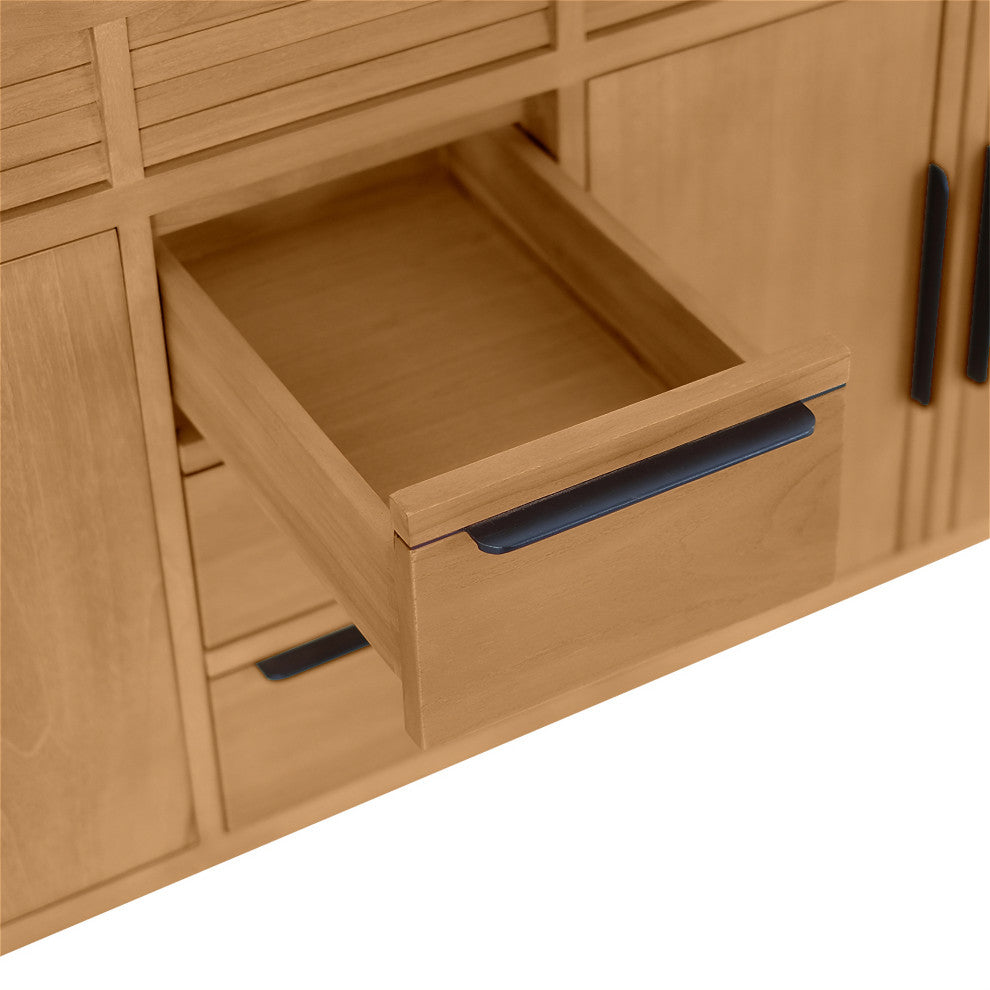 Avanity Taylor 60" Bath Vanity Only, Natural Teak