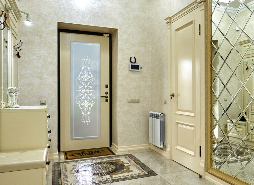 Interior Prehung Door or Interior Slab Door - Bordeaux - Primed - 24" x 80"...
