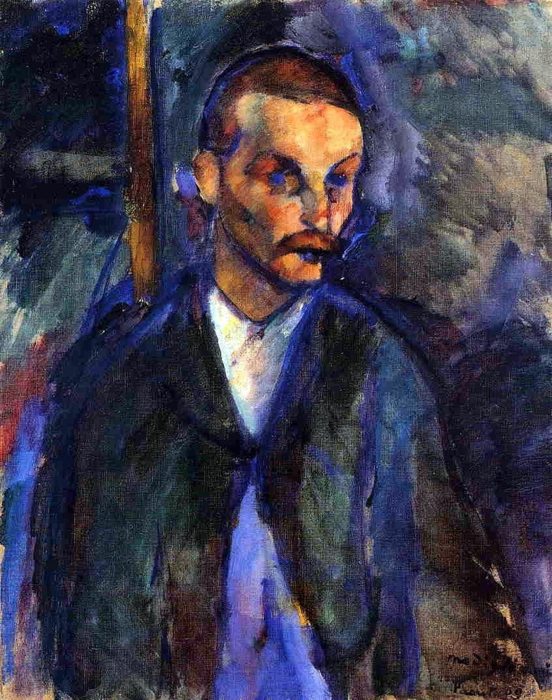 Amedeo Modigliani The Beggar of Leghorn Wrapped Canvas, 20"x25"