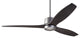 Modern Fan Company Arbor 54" Fan Graphite Motor, Ebony Blades