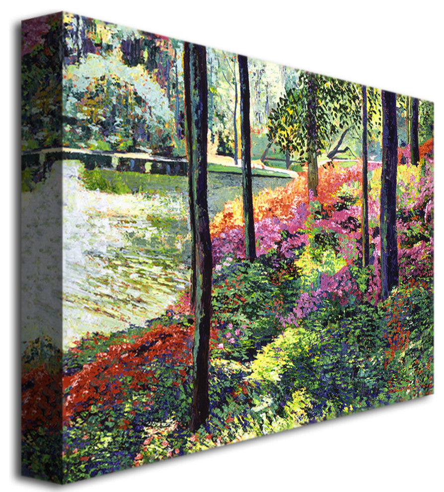 'Azalea Forest Grove' Canvas Art by David Lloyd Glover