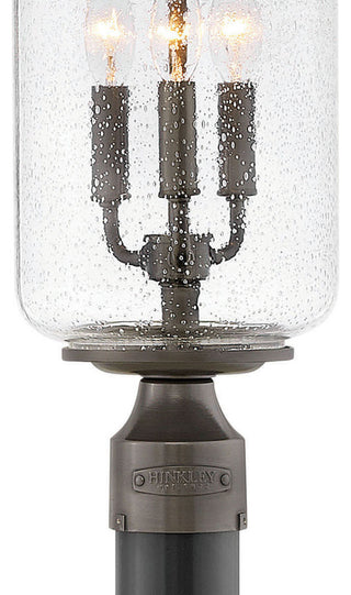 Hinkley Willoughby Medium Post Top Or Pier Mount Lantern, Oil Rubbed Bronze