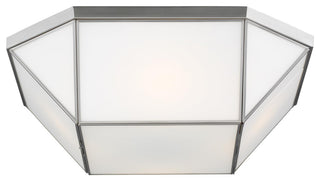 Morrison Four Light Ceiling Flush Mount, Brushed Nickel