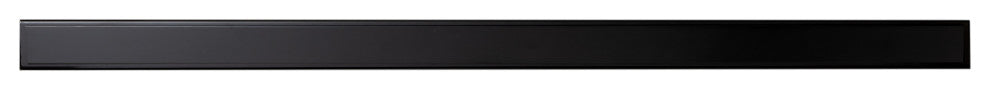 ALFI brand ABLD59B-BM 59" Black Matte Stainless Steel Linear Shower Drain