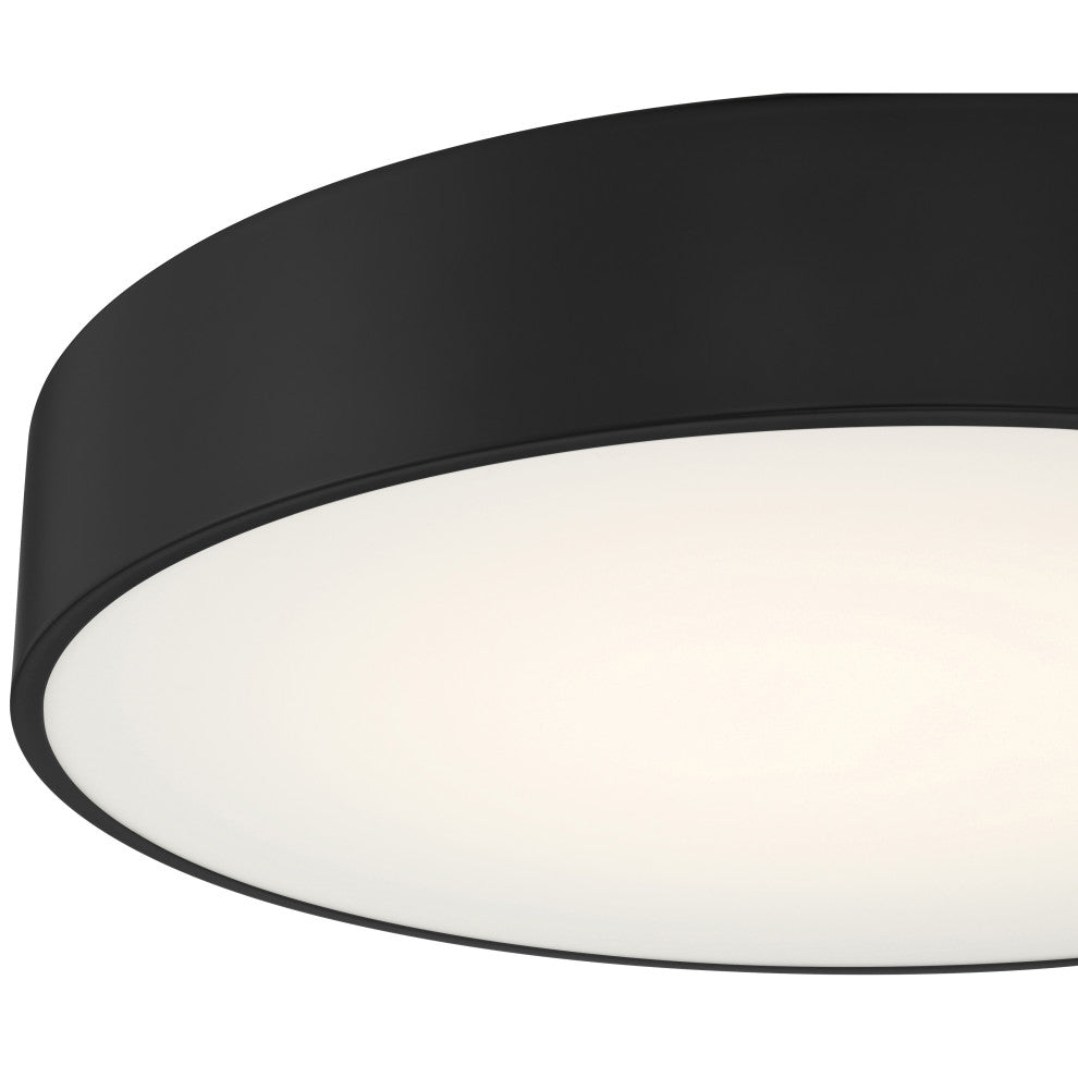 Access Lighting 49962LEDD/ACR Como 22"W LED Flush Mount Drum - Black