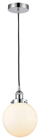 Innovations 616-1PH-PC-G201-8-LED 1-Light Mini Pendant, Polished Chrome