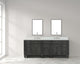 Winston Traditional Gray 84" Double Vanity
