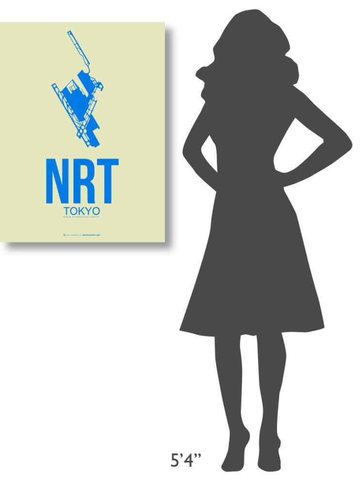 "NRT Tokyo Poster 3" Fine Art Print