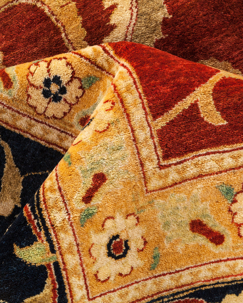 Mogul, One-of-a-Kind Hand-Knotted Area Rug Orange, 12'3"x17'4"