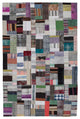 Rug N Carpet - Handmade Turkish 6' 7'' x 10' 0'' Vintage Patchwork Kilim Rug