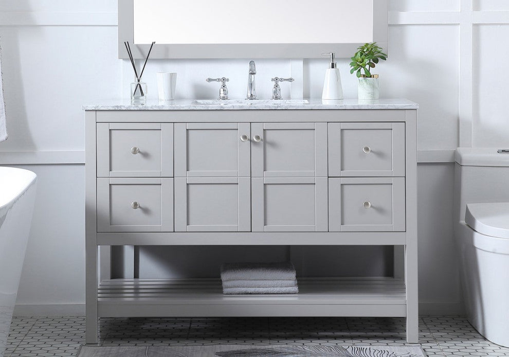 Elegant VF16548GR 48"Single Bathroom Vanity, Gray