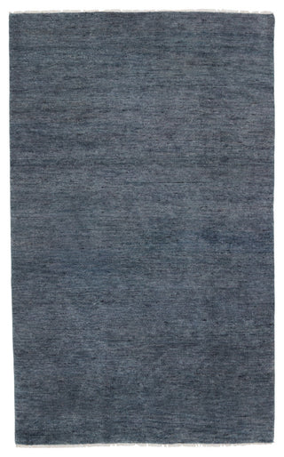 Jaipur Living Origin Knotted Solid Area Rug, Dark Blue, 8'6"x11'6"
