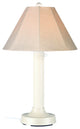 20-611 Seaside Table Lamp With 3" White Body