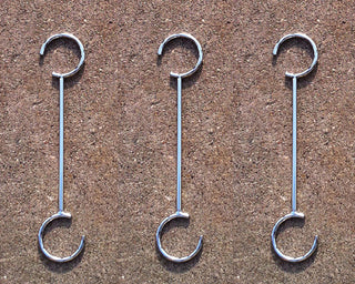 Circa 12" Modern Plant Hook, Set Of 3, 12"