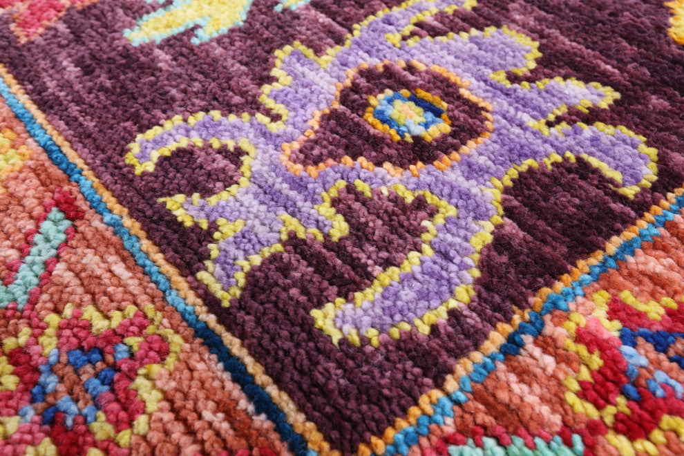 9' 8" X 13' 7" Turkish Oushak Handmade Wool Rug - Q13537
