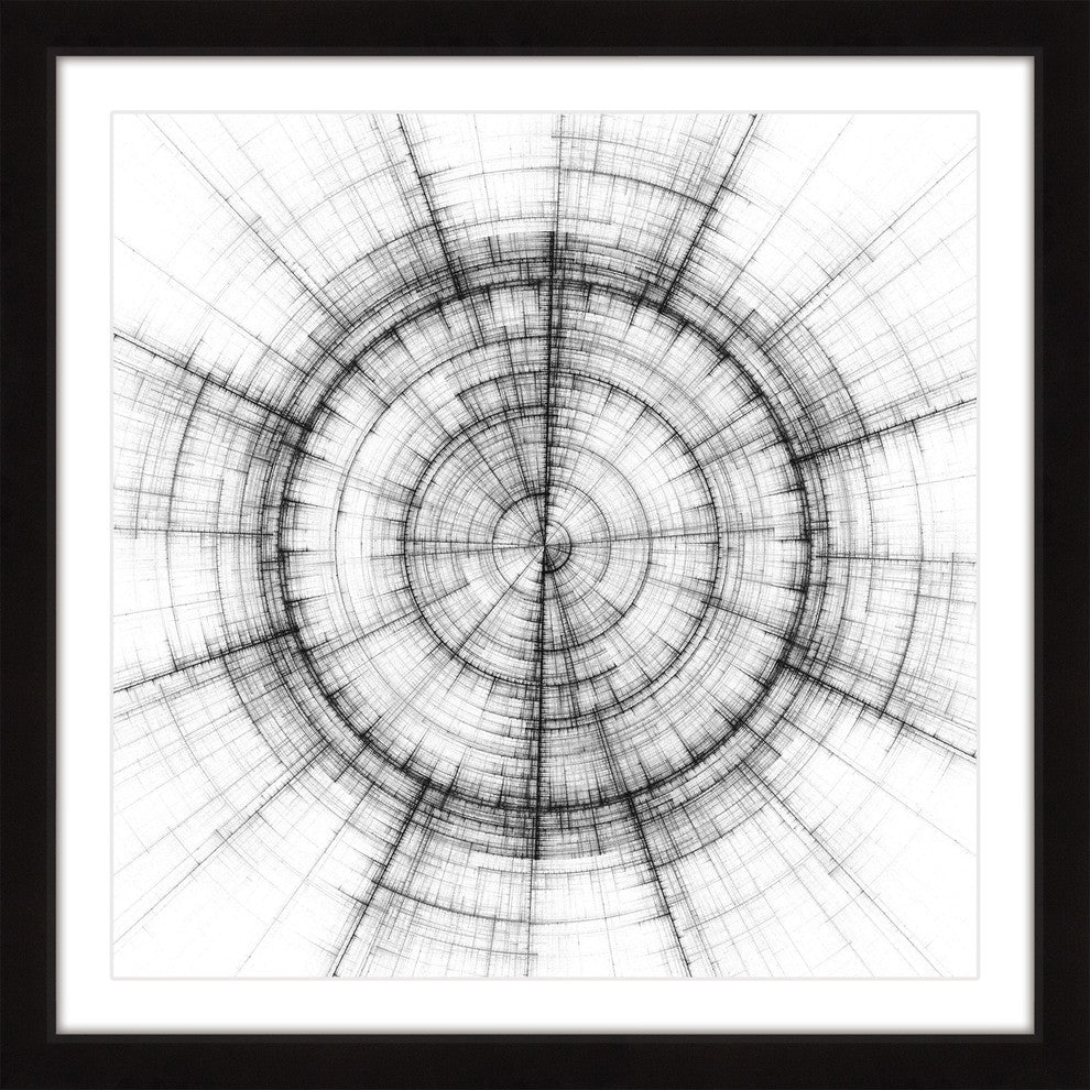 "Torqued Motion" Framed Art Print