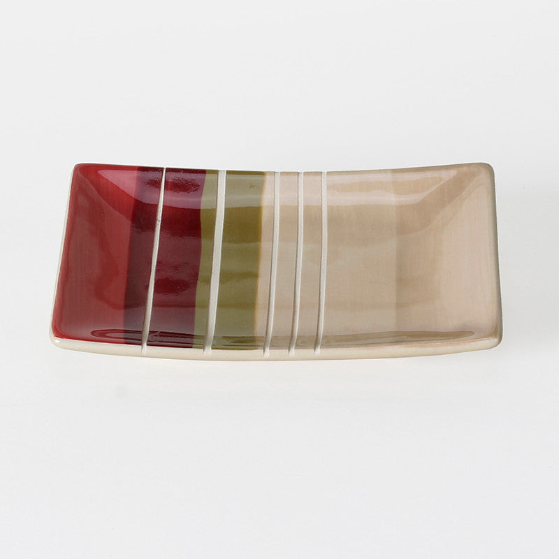 Saturday Knight Madison Stripe Soap Dish