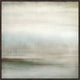 Delicate Morning, 31.25"x31.25", Espresso Natural Wood Gallery Floater
