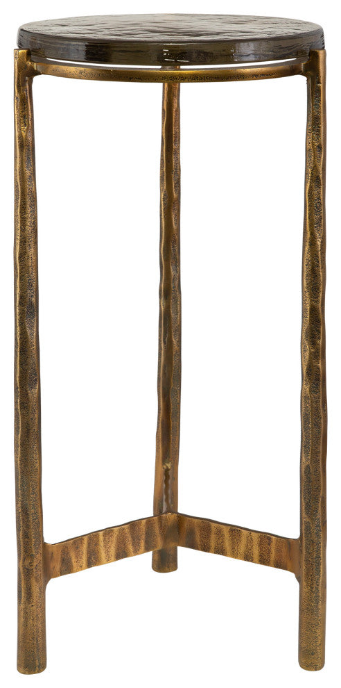 Eternity Brass Accent Table
