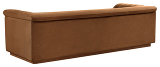 Cascade Upholstered Set, Saddle, Velvet, Sofa