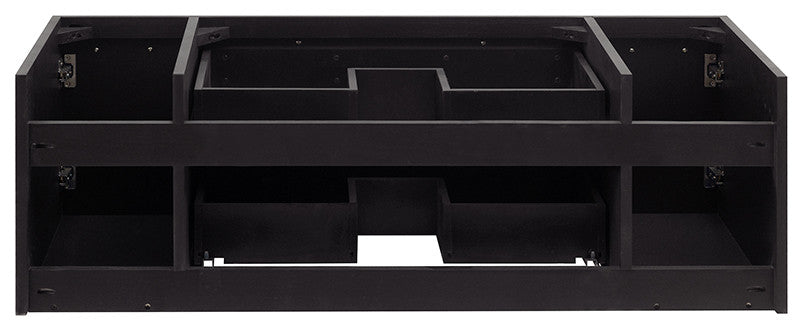 Fresca Lucera 48" Espresso Wall Hung Vessel Sink Modern Bathroom Cabinet