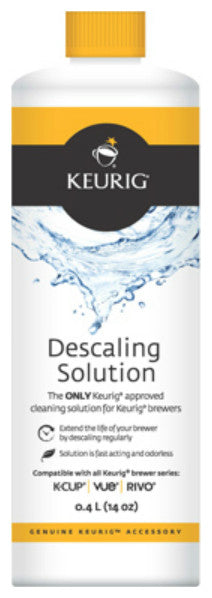 Keurig 114241 Descaling Solution for Coffee Brewer, 14 Oz