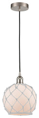 Innovations 616-1P-SN-G121-8RW-LED 1-Light Mini Pendant, Brushed Satin Nickel