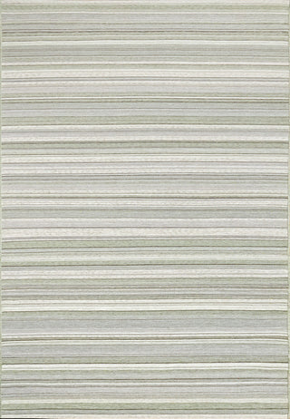 Newport Green And Ivory Area Rug, 2'2"X7'7"