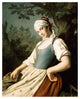 "Young Woman" Digital Paper Print by Pietro Antonio Rotari, 31"x38"