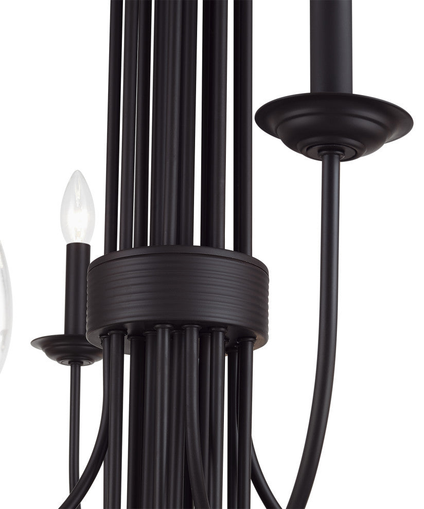 Estate 24-Light Bronze Grande Foyer Chandelier
