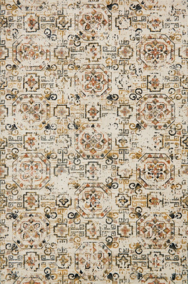 Torrance Rug, Ivory/Taupe, 3'9"x5'9"