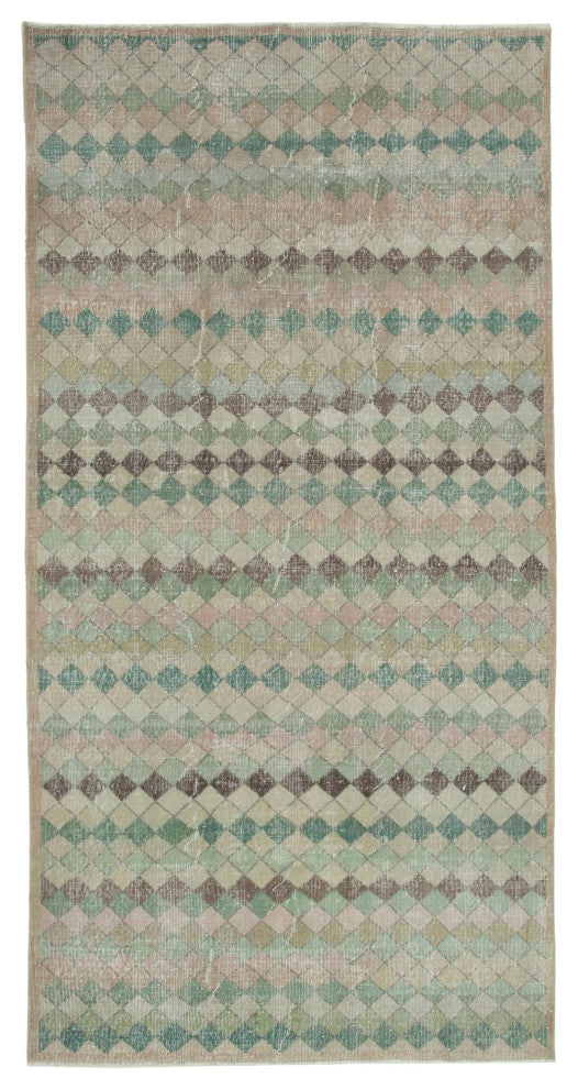 Rug N Carpet - Hand-knotted Turkish 4' 10'' x 9' 3'' Unique Area Rug