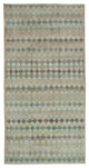 Rug N Carpet - Hand-knotted Turkish 4' 10'' x 9' 3'' Unique Area Rug