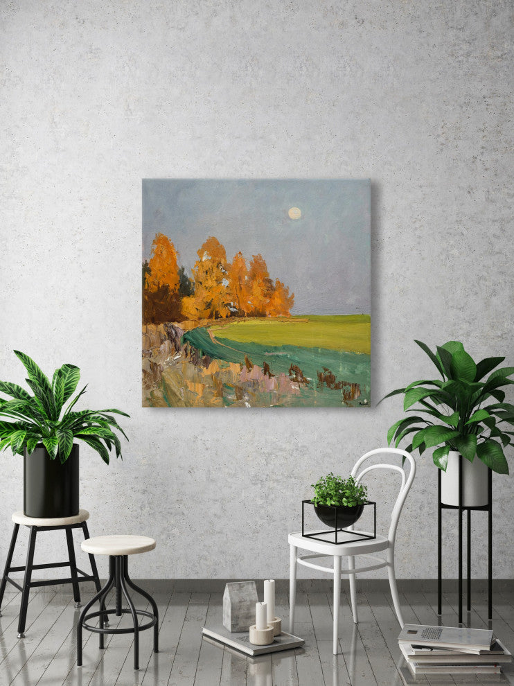 "Nature's Beauty" Painting Print on Wrapped Canvas, 40x40