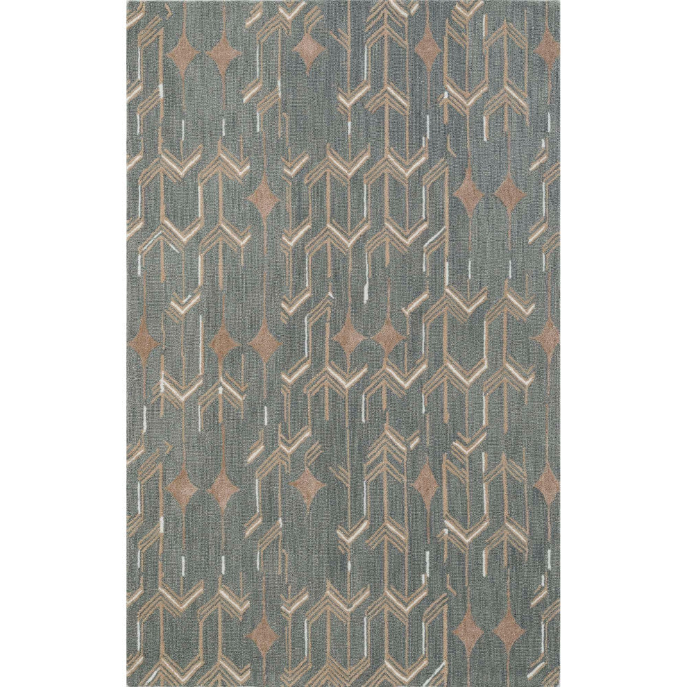 Aero Astra Area Rug, Sage, 2'6"x8'