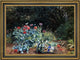 David Bates Summer Flowers in a Quiet Corner of The GardenCanvas Print, 18"x27"