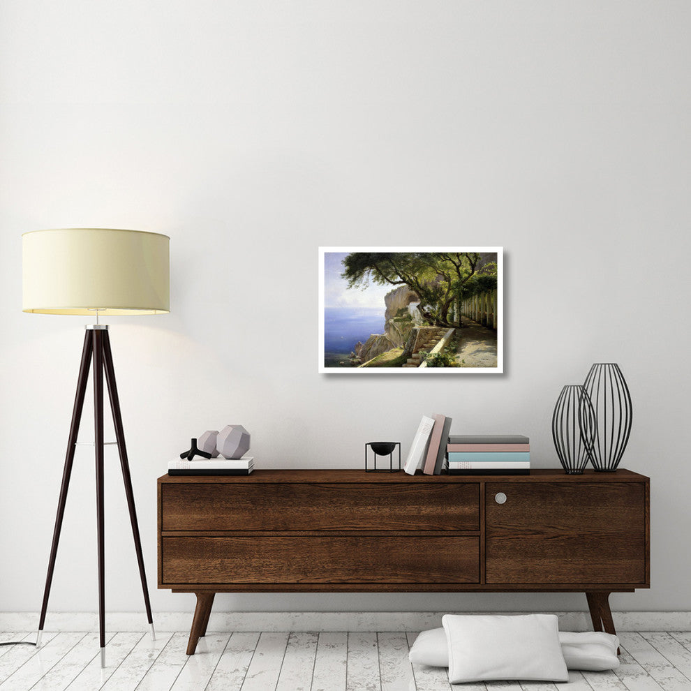 "Amalfi" Digital Paper Print by Carl Frederic Aagaard, 32"x22"