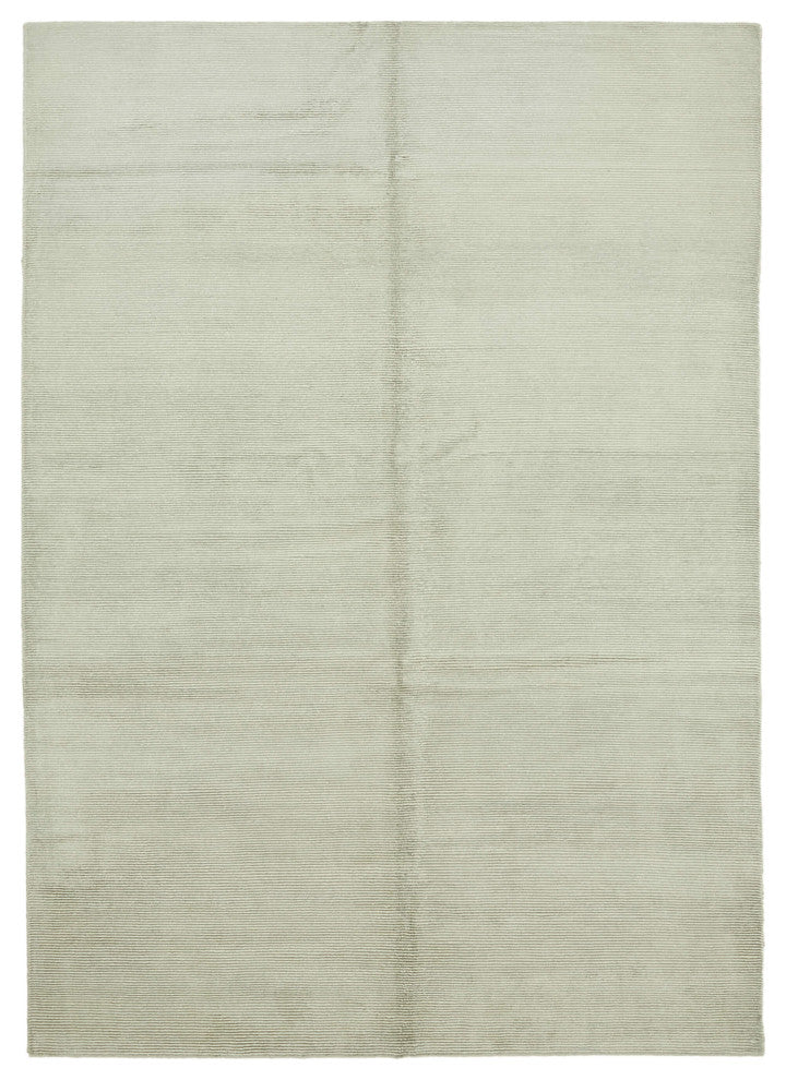 Rug N Carpet - Handwoven Oriental 6' 1'' x 8' 5'' Wool Oushak Area Rug
