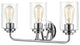 3 Light 18" Chrome Vanity Light