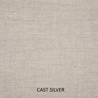 Sunbrella Canvas Navy/Cast Silver Outdoor Corded Pillows, Set of 2, 20x20