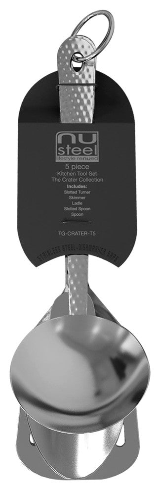 nu steel Crater Tools, Set of 5, Stainless Steel
