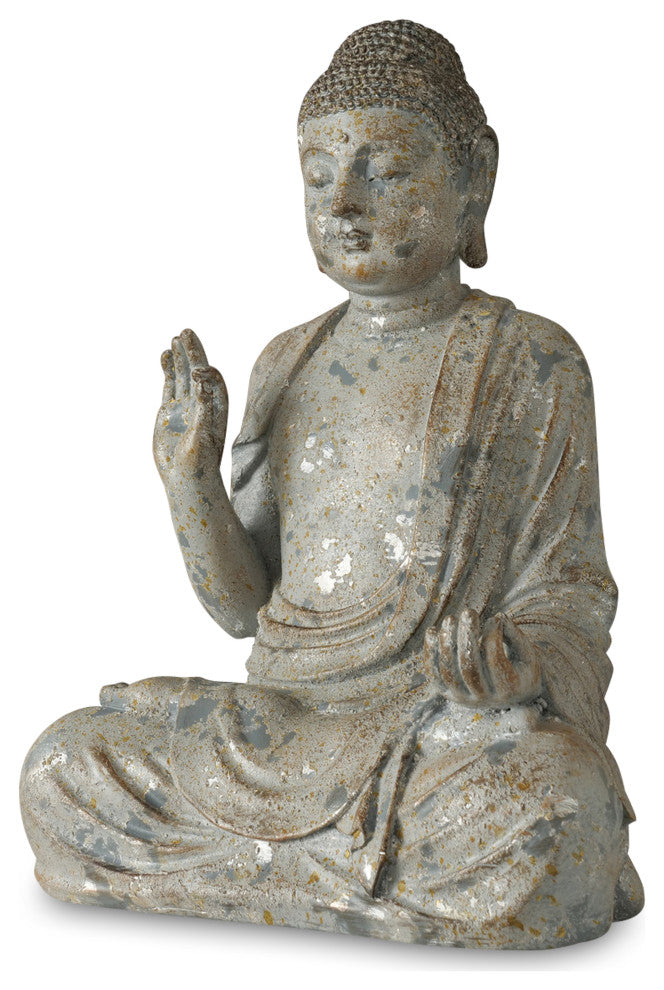 Vintage Style Buddha, 9.75 Inches